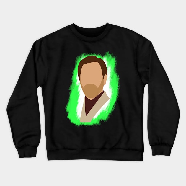 Obi-wan design Crewneck Sweatshirt by Kochu